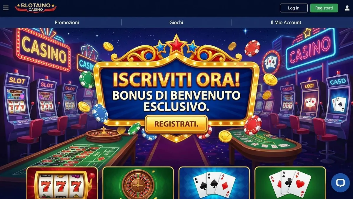 Registrazione con bonus